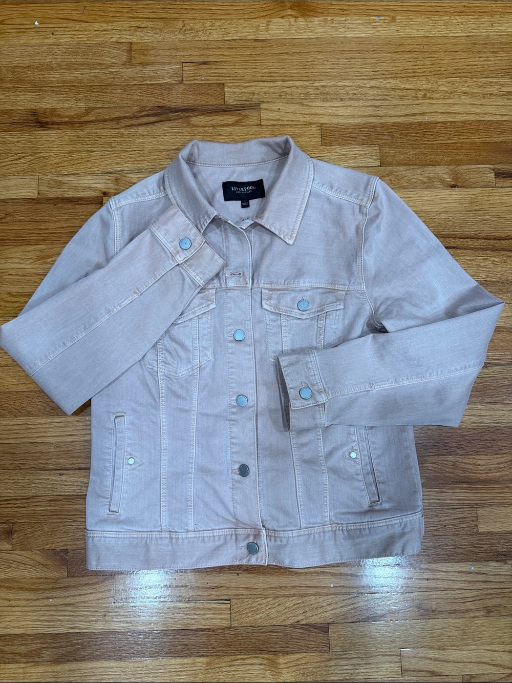 Liverpool women Light Pink Denim Jacket